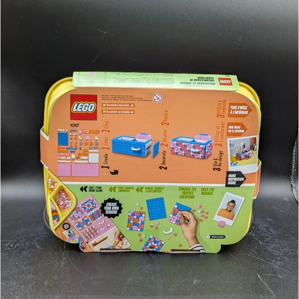 LEGO Dots 41907 Desk Organizer DIY Craft Decorations Kit Retired New Sealed